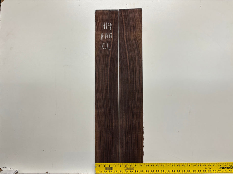 Juego de fondo y aros de guitarra de grado AAAA Dreadnought de palisandro de la India Oriental #61 