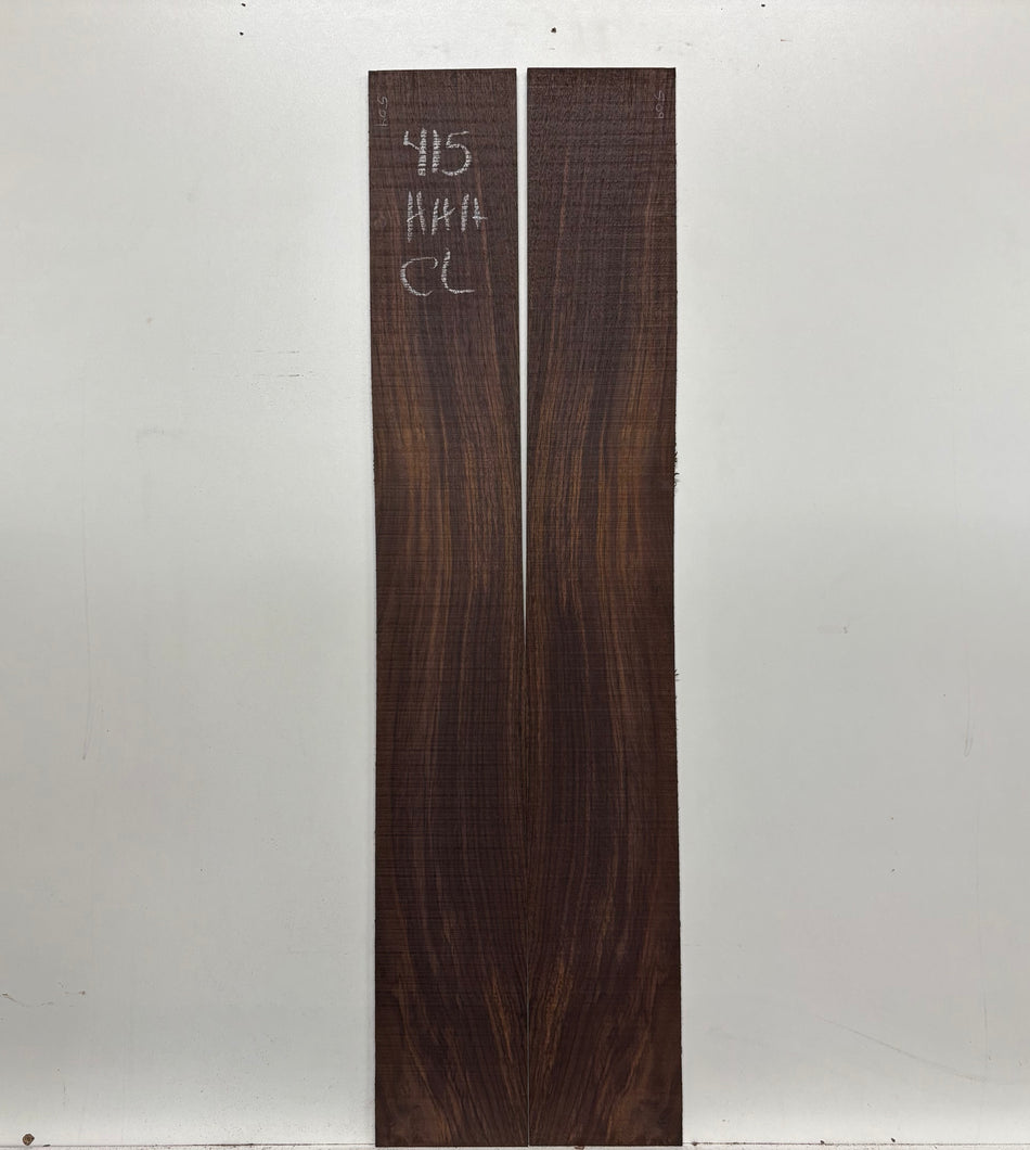 Juego de fondo y aros de guitarra de grado AAAA Dreadnought de palisandro de la India Oriental #61 