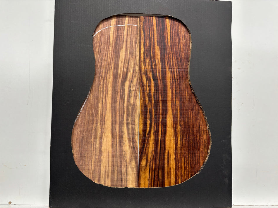 Royal Red Tamarind Dreadnought Guitar Back Set #704