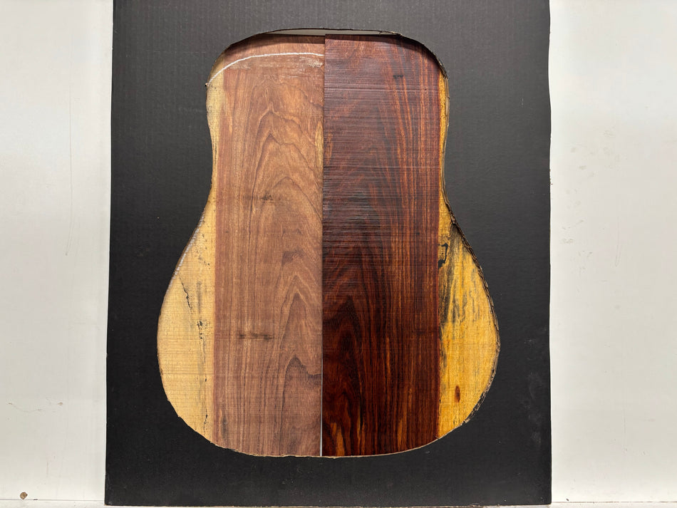 Royal Red Tamarind Dreadnought Guitar Back Set #706