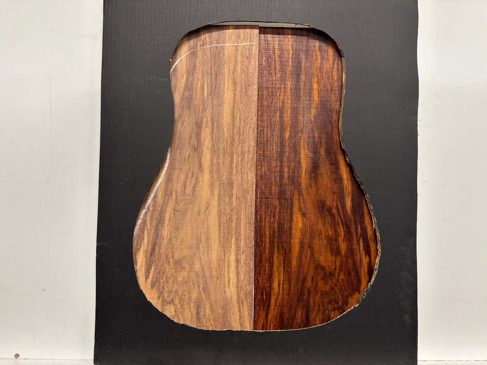 Royal Red Tamarind Dreadnought Guitar Back Set #719