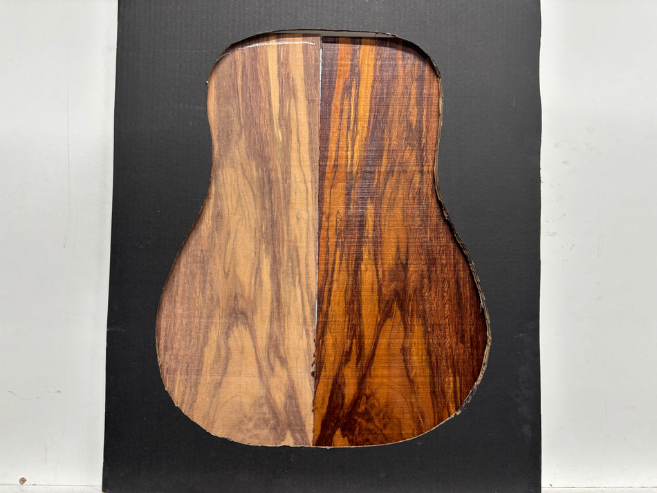 Royal Red Tamarind Dreadnought Guitar Back Set #720