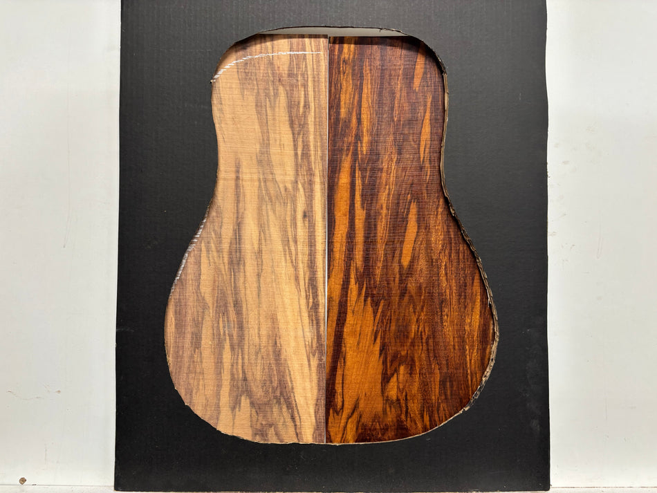 Royal Red Tamarind Dreadnought Guitar Back Set #721