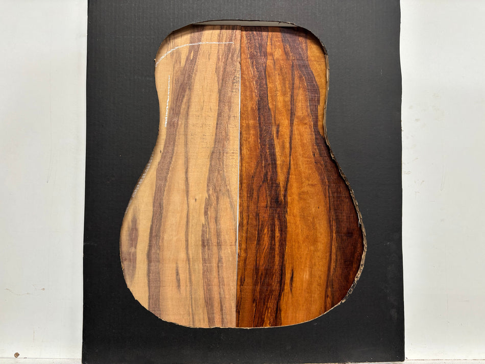 Royal Red Tamarind Dreadnought Guitar Back Set #722