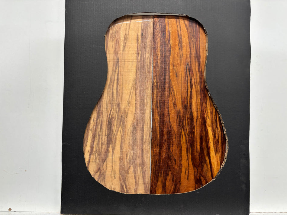 Royal Red Tamarind Dreadnought Guitar Back Set #723