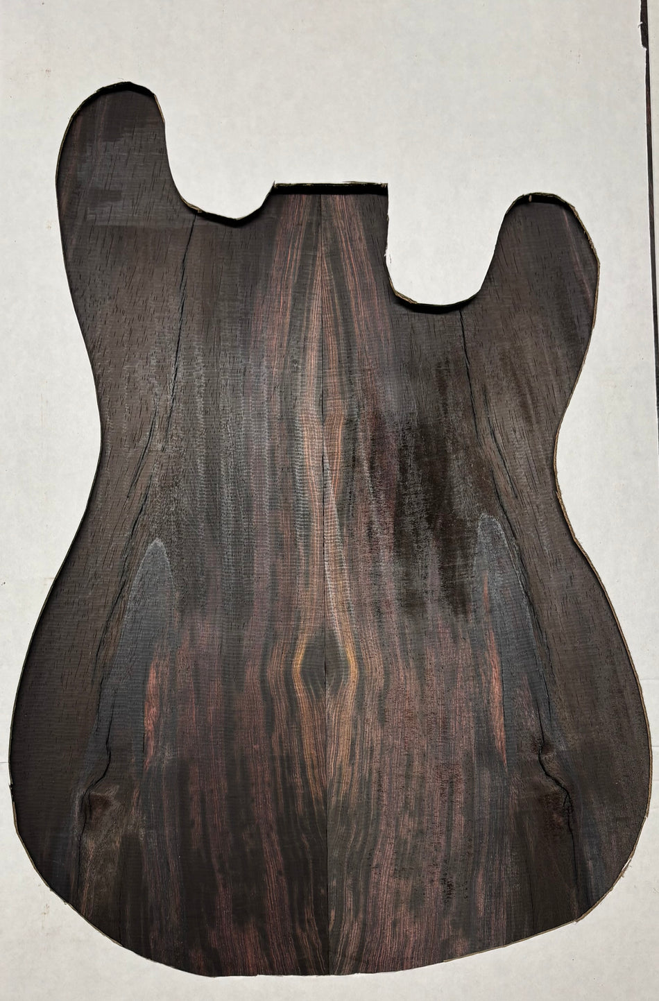 Rare Wild Grain Brazilian Rosewood Guitar Drop Top - 21" x 7-1/8" x 1/4" #202