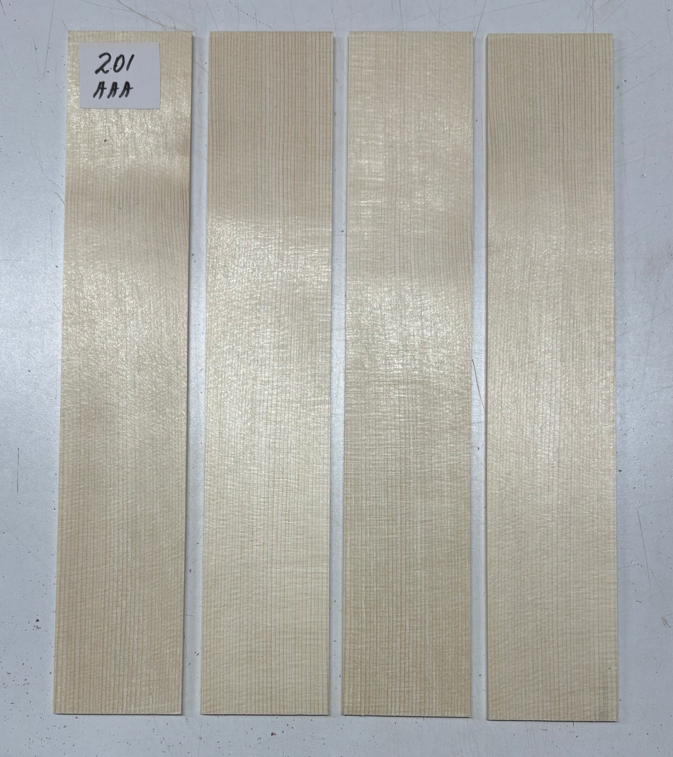 4 Piece German Spruce Baritone Ukulele Guitar Top- AAA Grade #201