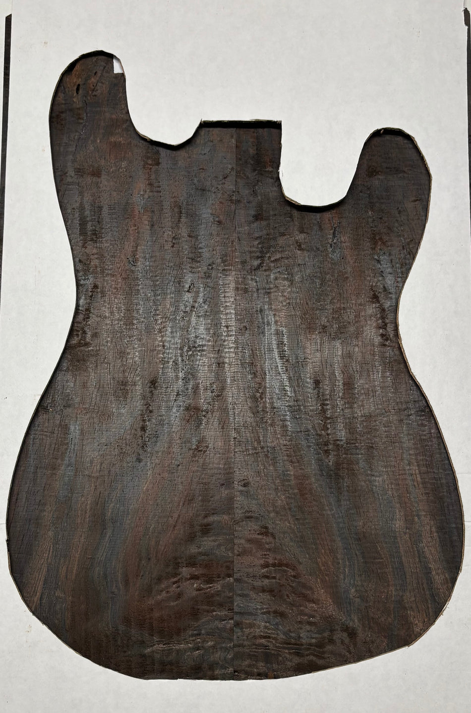 Rare Wild Grain Brazilian Rosewood Guitar Drop Top - 21" x 7-1/8" x 1/4" #205