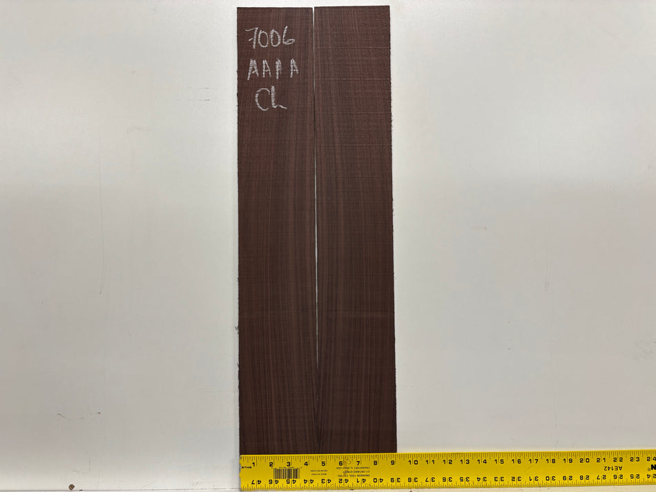 East Indian Rosewood Classical Guitar Side Set – AAAA Grade  #7006