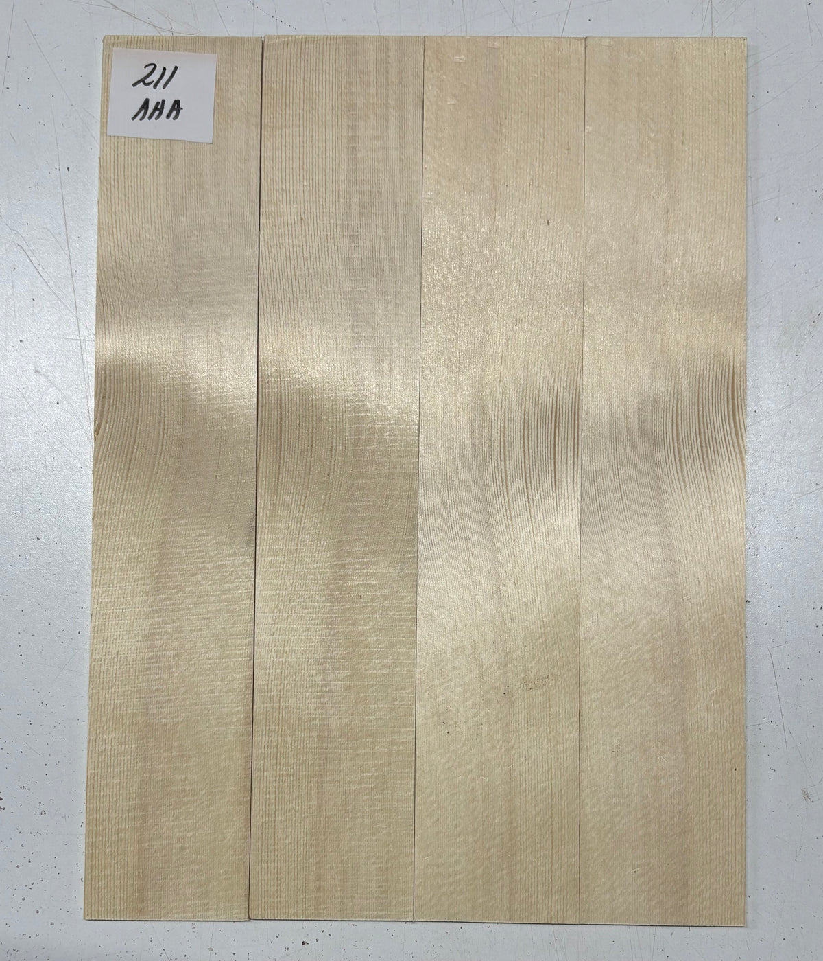 4 Piece German Spruce Baritone Ukulele Guitar Top- AAA Grade #211 - Exotic Wood Zone