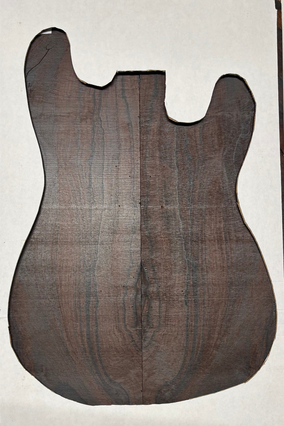 Rare Wild Grain Brazilian Rosewood Guitar Drop Top - 21" x 7-1/8" x 1/4" #209