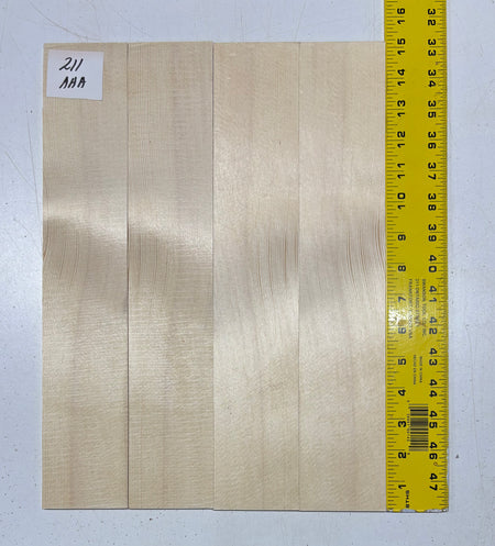 4 Piece German Spruce Baritone Ukulele Guitar Top- AAA Grade #211 - Exotic Wood Zone