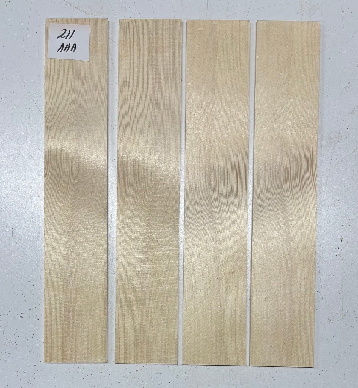 4 Piece German Spruce Baritone Ukulele Guitar Top- AAA Grade #211 - Exotic Wood Zone