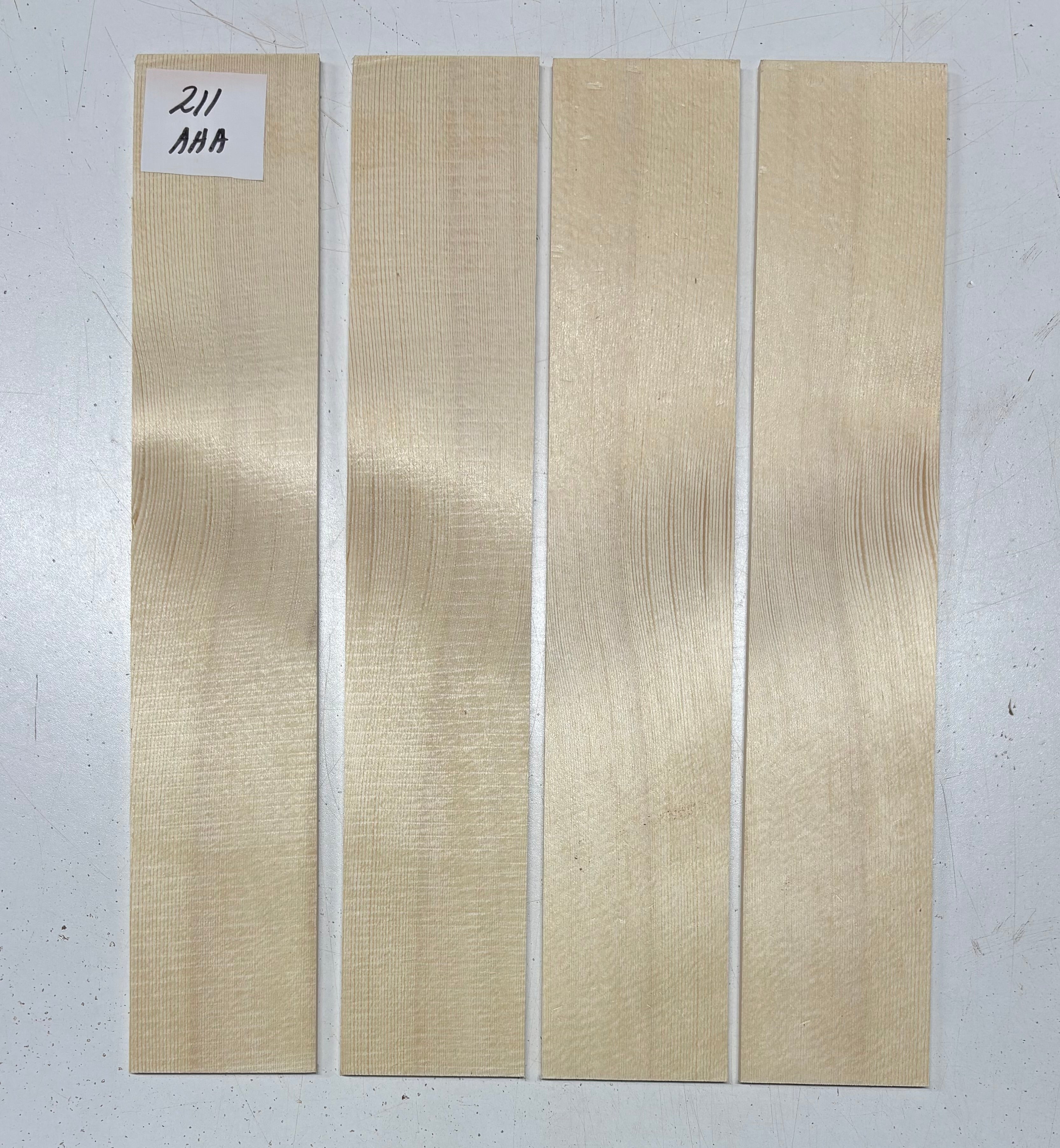 4 Piece German Spruce Baritone Ukulele Guitar Top- AAA Grade #211 - Exotic Wood Zone