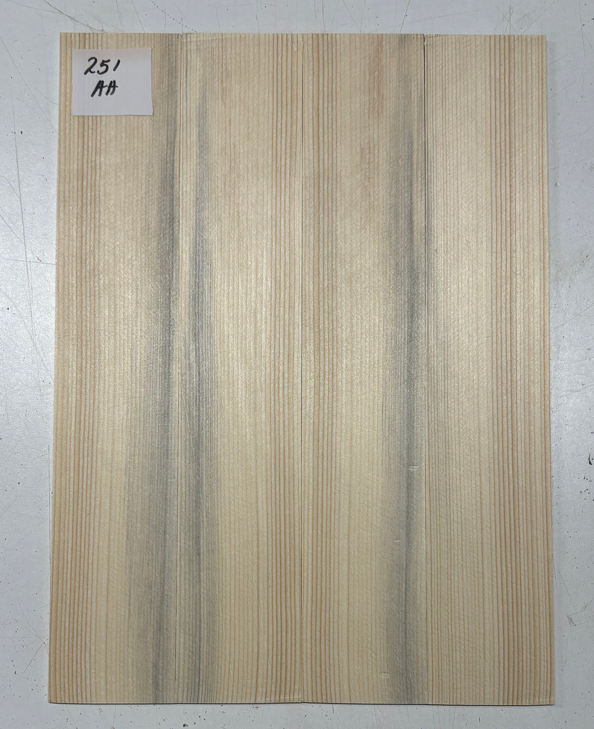 4 Piece German Spruce Baritone Ukulele Guitar Top- AA Grade #251 - Exotic Wood Zone