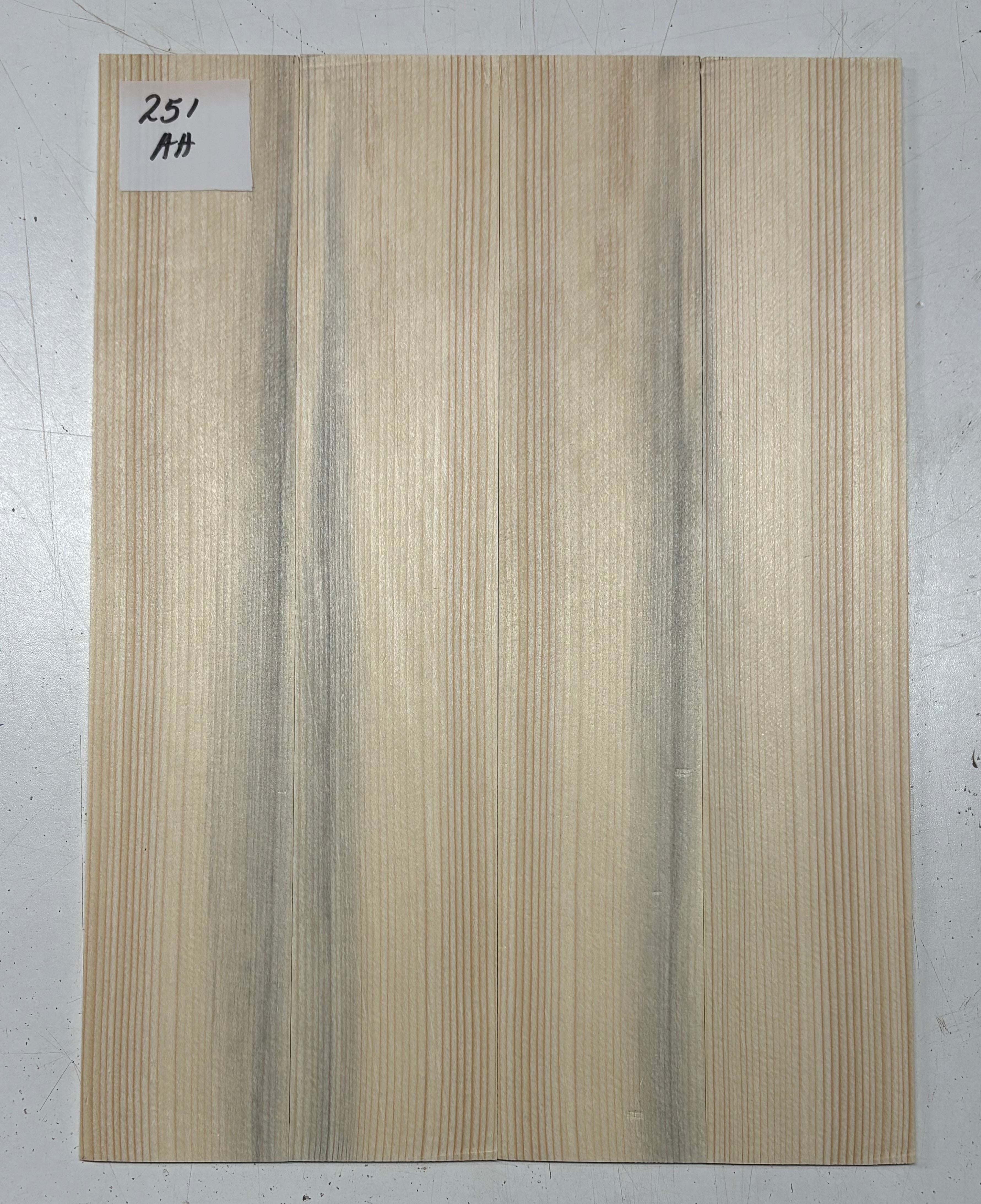 4 Piece German Spruce Baritone Ukulele Guitar Top- AA Grade #251 - Exotic Wood Zone