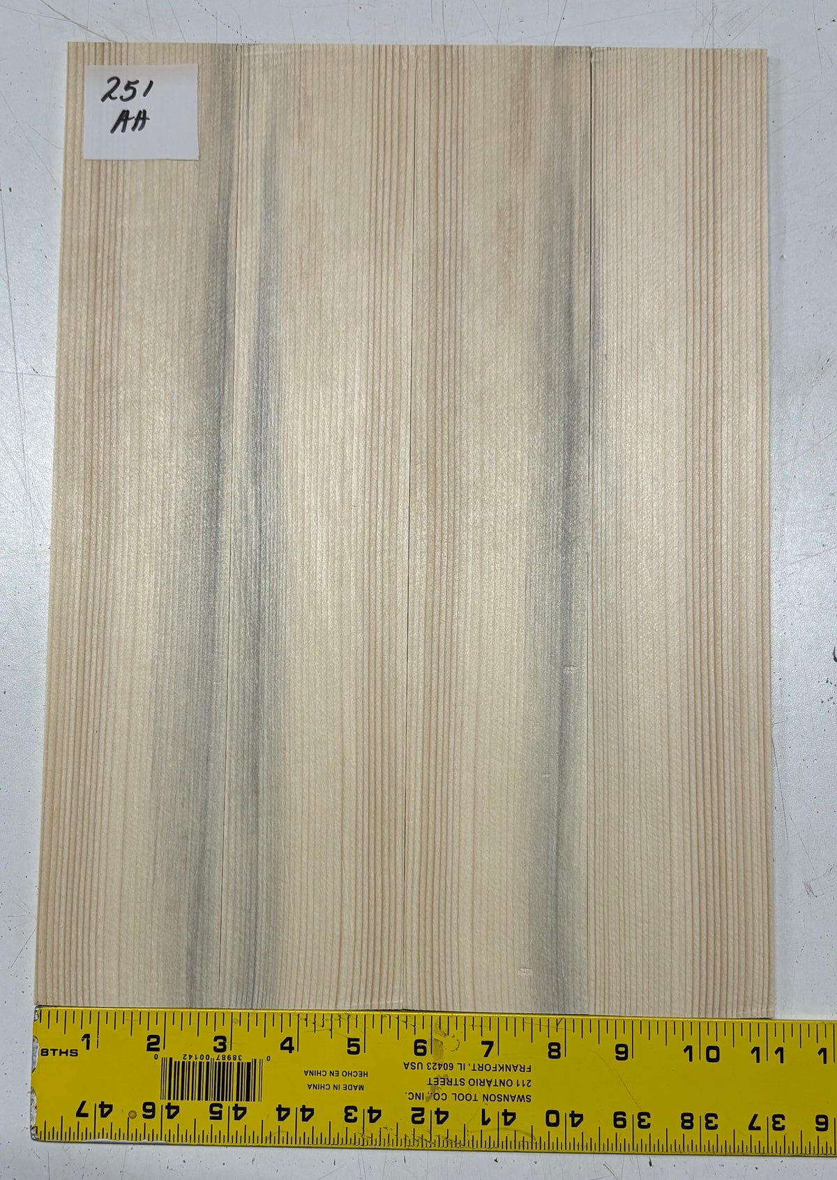 4 Piece German Spruce Baritone Ukulele Guitar Top- AA Grade #251 - Exotic Wood Zone