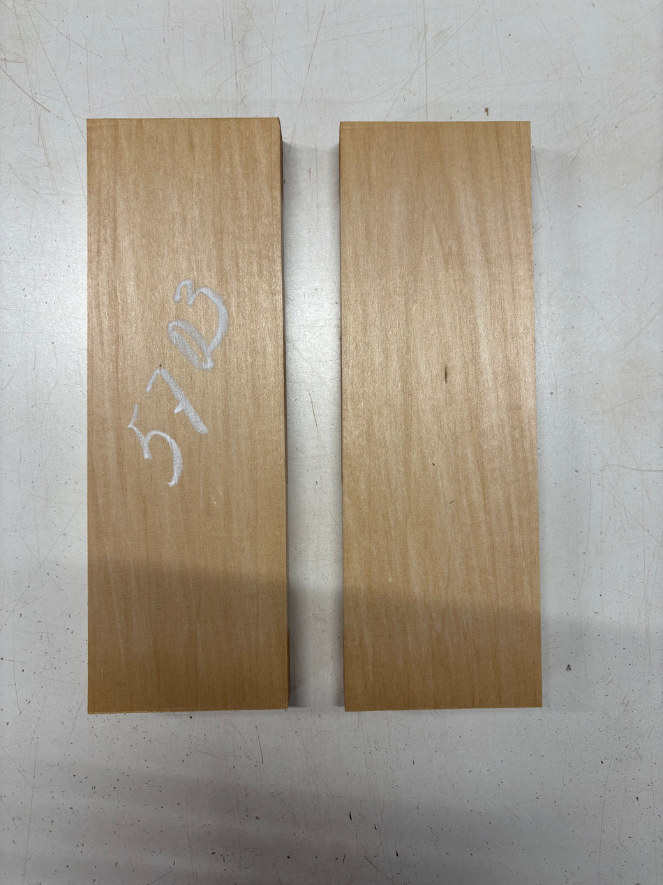 2 Pack, Basswood Thin Stock Lumber 12"x4"x1" #5703