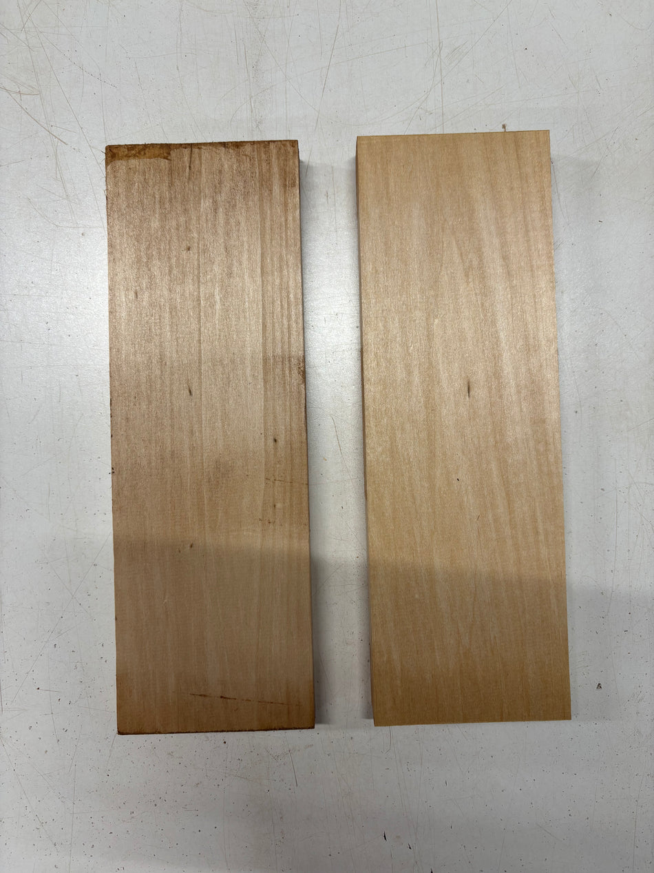 2 Pack, Basswood Thin Stock Lumber 12"x4"x1" #5703