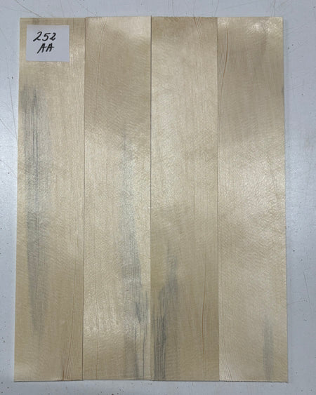 4 Piece German Spruce Baritone Ukulele Guitar Top- AA Grade #252 - Exotic Wood Zone
