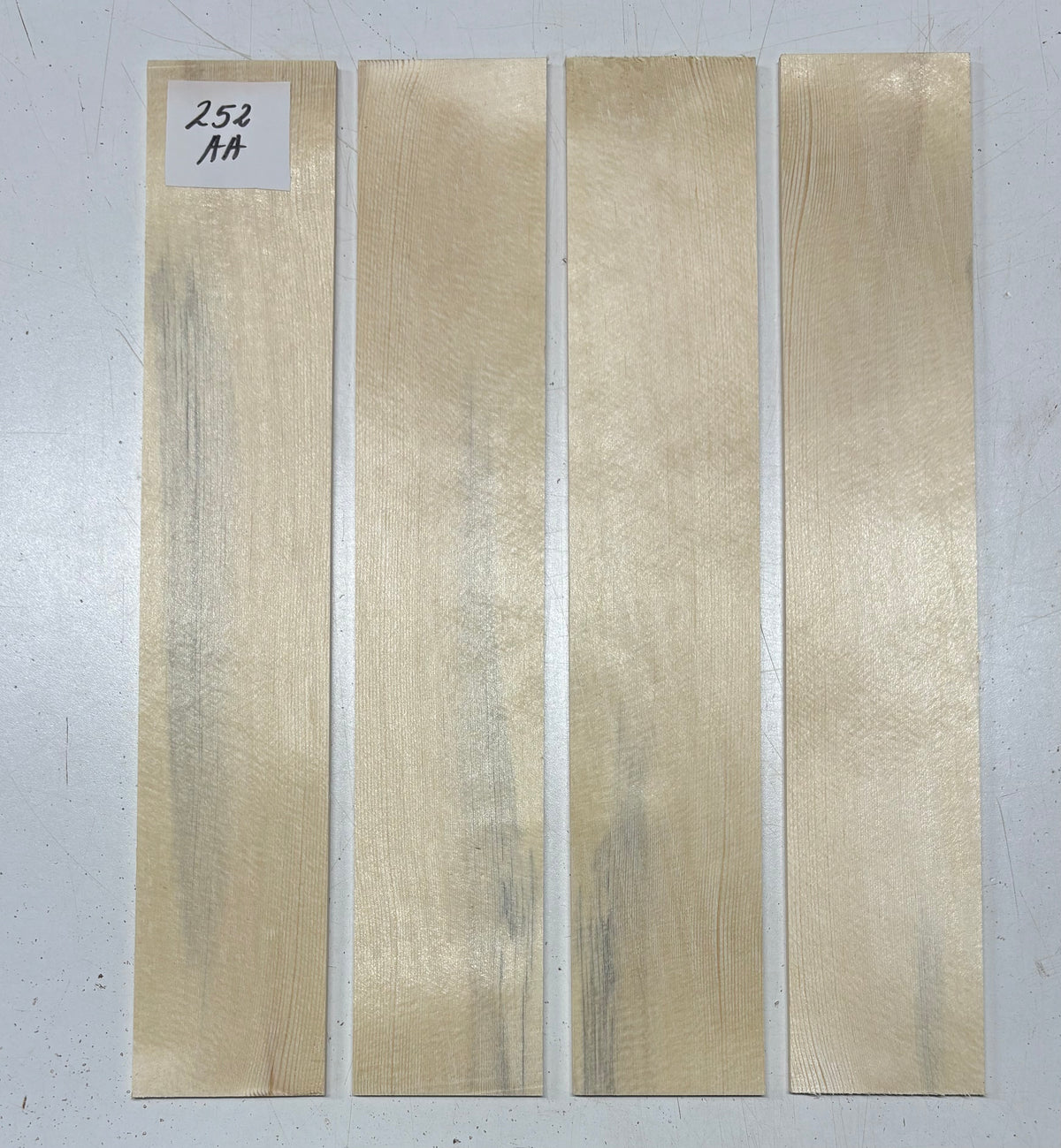 4 Piece German Spruce Baritone Ukulele Guitar Top- AA Grade #252 - Exotic Wood Zone
