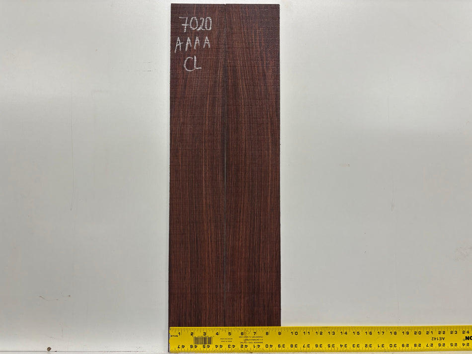 Juego de fondo y aros de guitarra de grado AAAA Dreadnought de palisandro de la India Oriental #61 