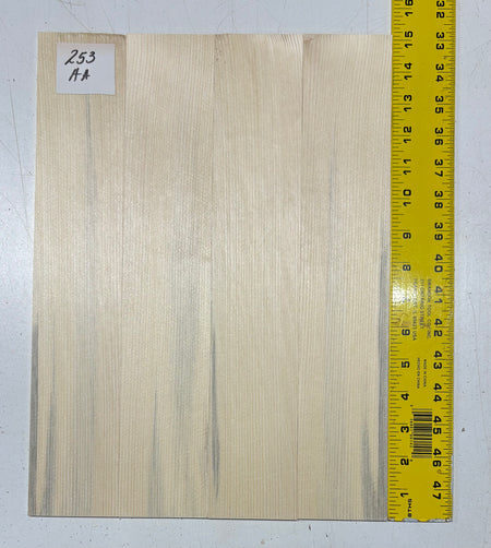 4 Piece German Spruce Baritone Ukulele Guitar Top- AA Grade #253 - Exotic Wood Zone