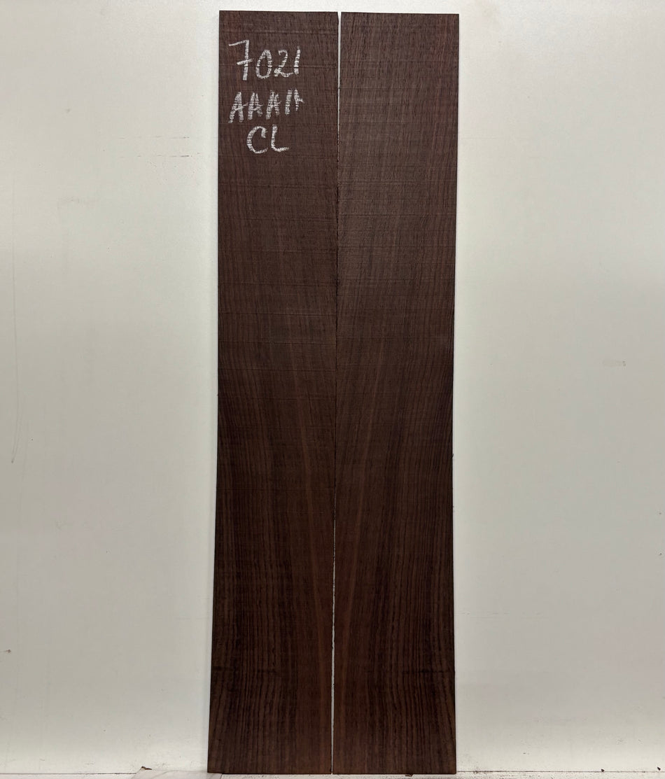 Juego de fondo y aros de guitarra de grado AAAA Dreadnought de palisandro de la India Oriental #61 