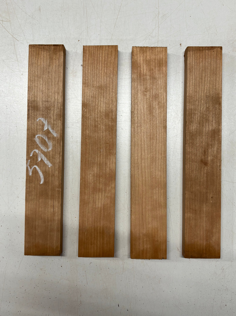 4 Pack, Cherry Thin Stock Lumber 12"x2"x3/4"#5707
