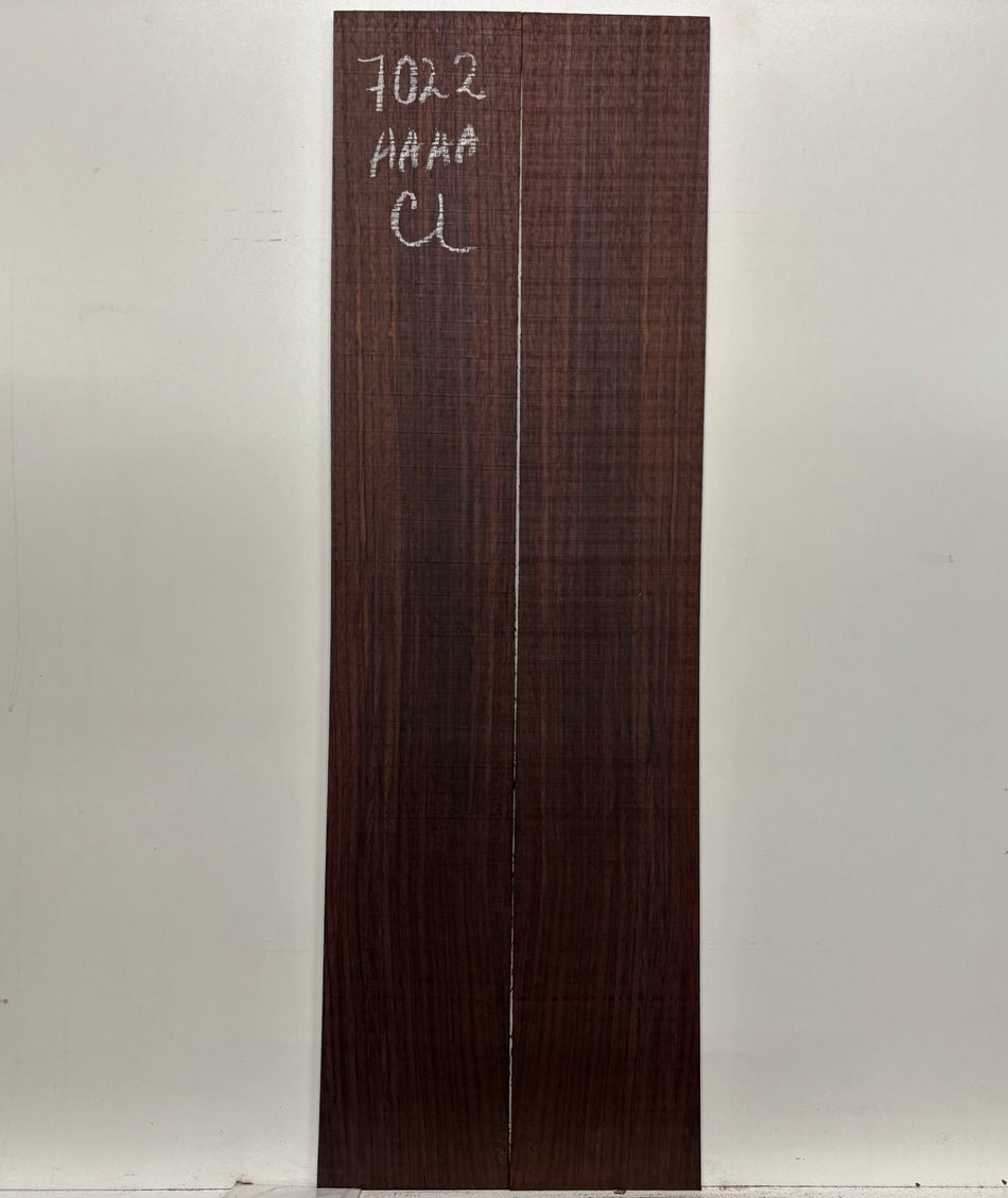 Juego de fondo y aros de guitarra de grado AAAA Dreadnought de palisandro de la India Oriental #61 