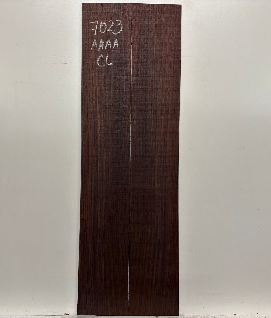 Juego de fondo y aros de guitarra de grado AAAA Dreadnought de palisandro de la India Oriental #61 