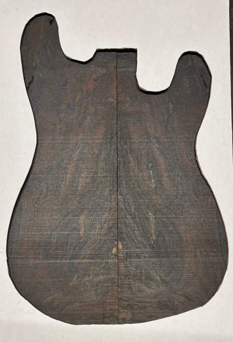 Rare Wild Grain Brazilian Rosewood Guitar Drop Top - 21" x 7-1/8" x 1/4" #213