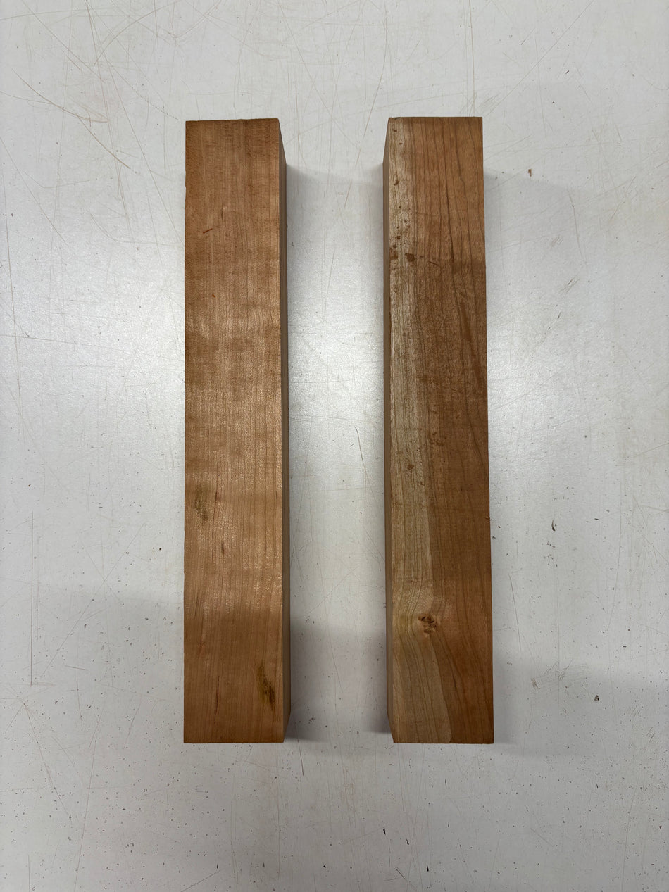 2 Pack, Cherry Turning Wood Blanks 13"x3"x3"#5709