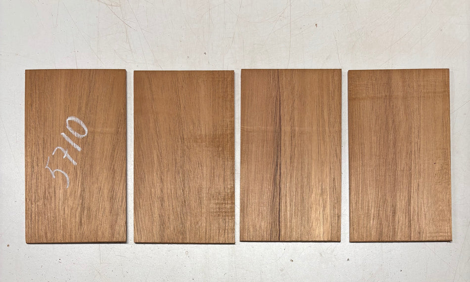 4 Pack, African Mahogany Thin Stock Lumber 9"x5-1/4"x1/8"#5710