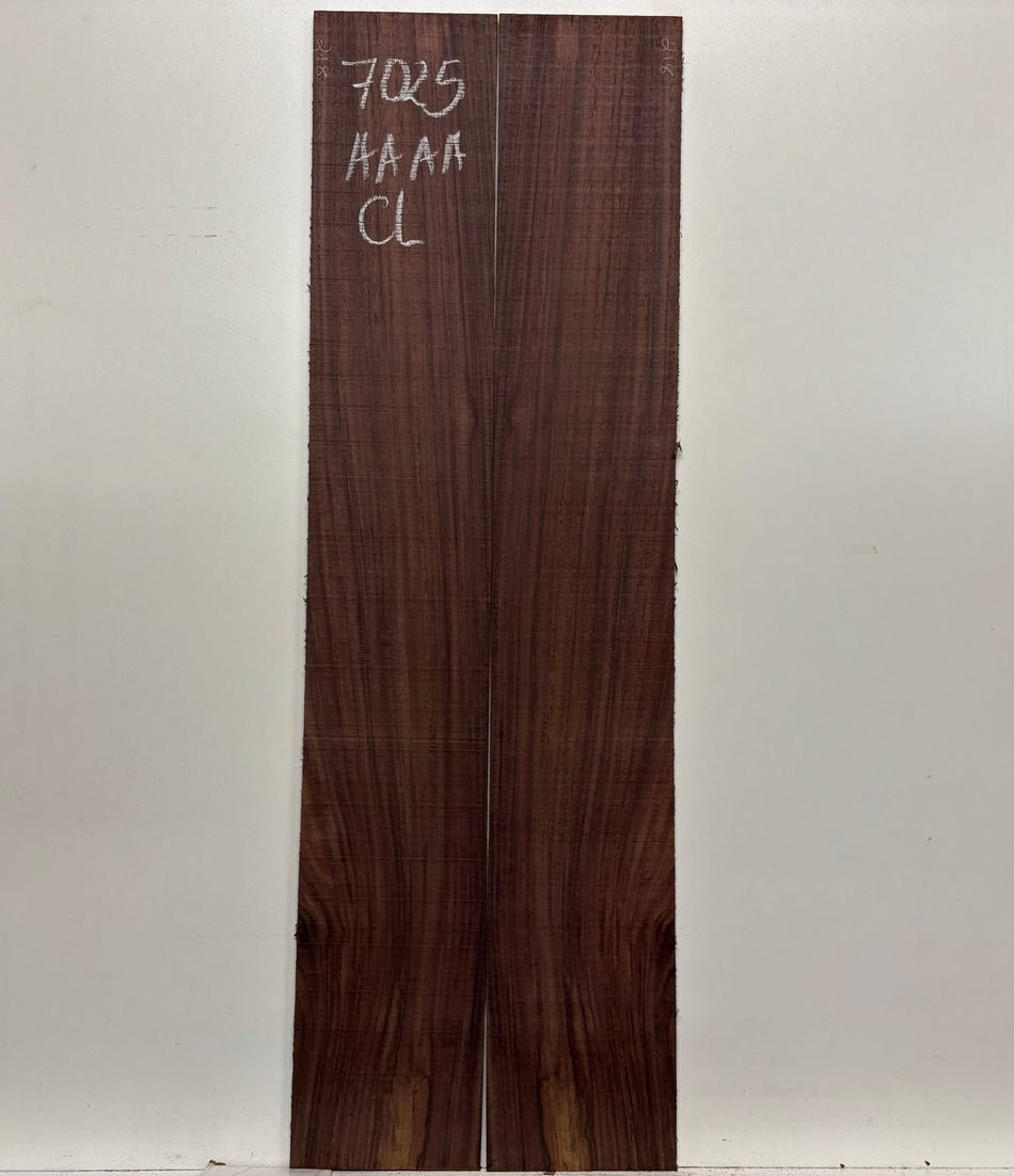 Juego de fondo y aros de guitarra de grado AAAA Dreadnought de palisandro de la India Oriental #61 