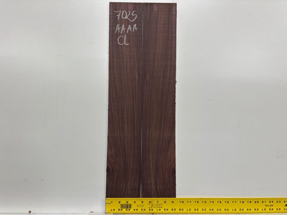 Juego de fondo y aros de guitarra de grado AAAA Dreadnought de palisandro de la India Oriental #61 