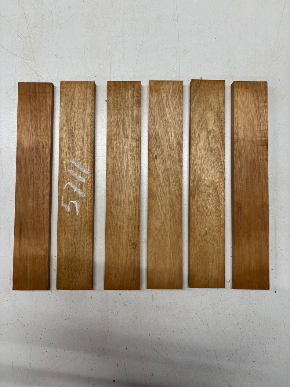 6 Pack, Mahogany Thin Stock Lumber 12"x2"x1/2"  , 12"x2"x3/8"#5711