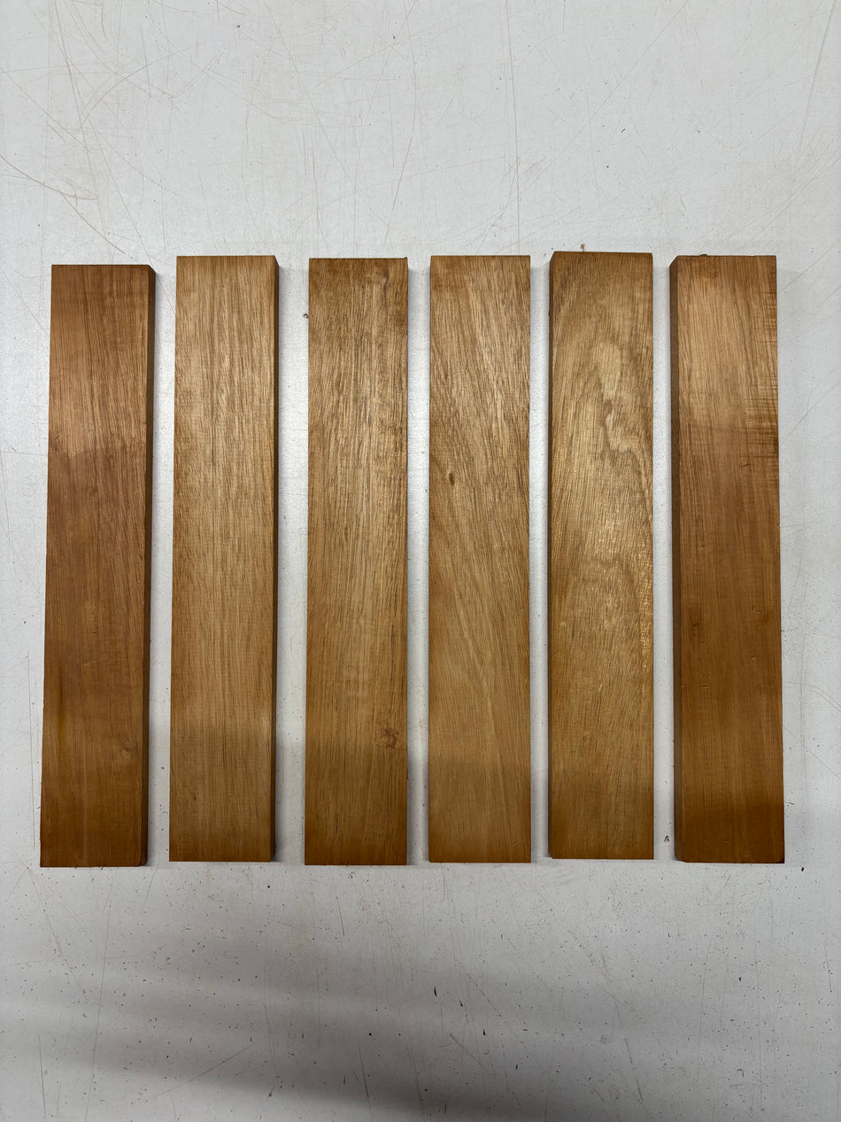 6 Pack, Mahogany Thin Stock Lumber 12"x2"x1/2"  , 12"x2"x3/8"#5711