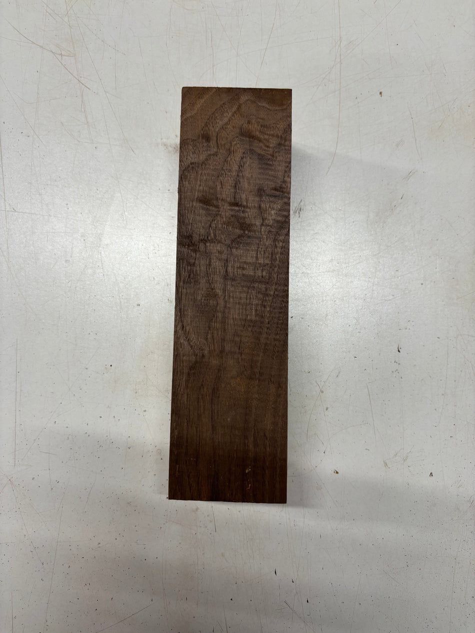 1 Piece, Figured Black Walnut Pepper Mill Blank 10-1/2"x3"x3"#5713