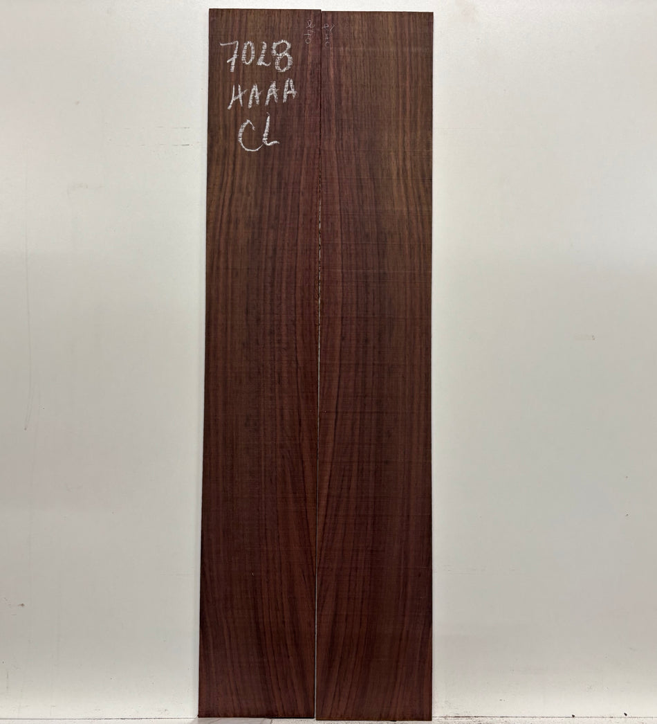 Juego de fondo y aros de guitarra de grado AAAA Dreadnought de palisandro de la India Oriental #61 