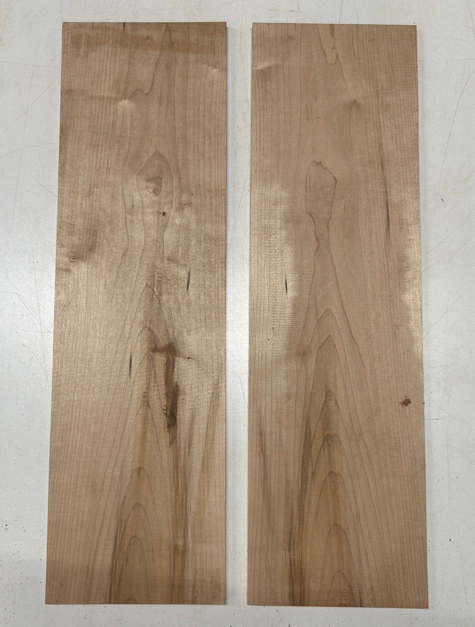 2 Pack, Hard Maple Thin Stock Lumber  24"x7"x1/4"#5716