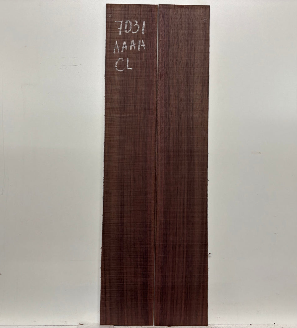 Juego de fondo y aros de guitarra de grado AAAA Dreadnought de palisandro de la India Oriental #61 