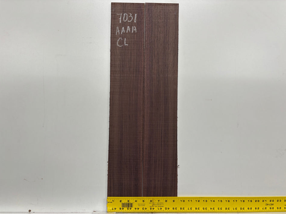 Juego de fondo y aros de guitarra de grado AAAA Dreadnought de palisandro de la India Oriental #61 