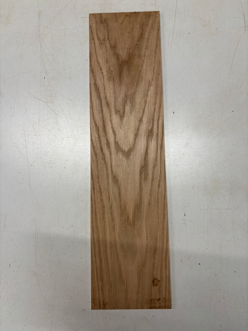 1 Piece, Red Oak Thin Stock Lumber  24"x6"x1/4"#5717