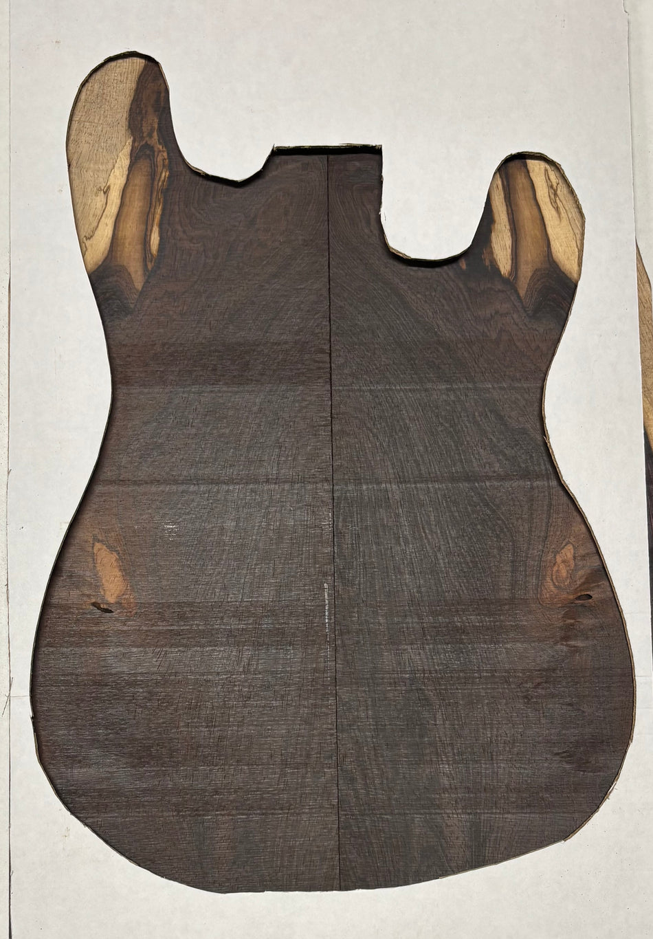 Rare Wild Grain Brazilian Rosewood Guitar Drop Top - 21" x 7-1/8" x 1/4" #217