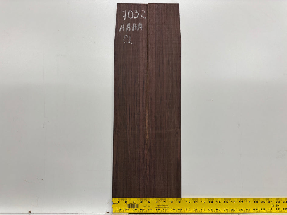 Juego de fondo y aros de guitarra de grado AAAA Dreadnought de palisandro de la India Oriental #61 