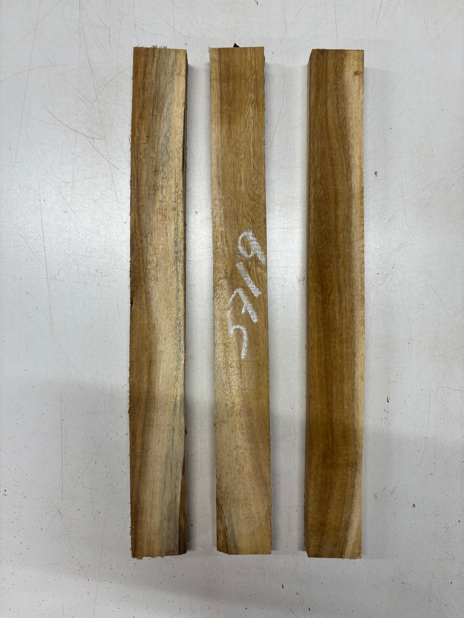 3 Pack, Bi Color Acacia Thin Stock Lumber 18"x2"x7/8"#5719
