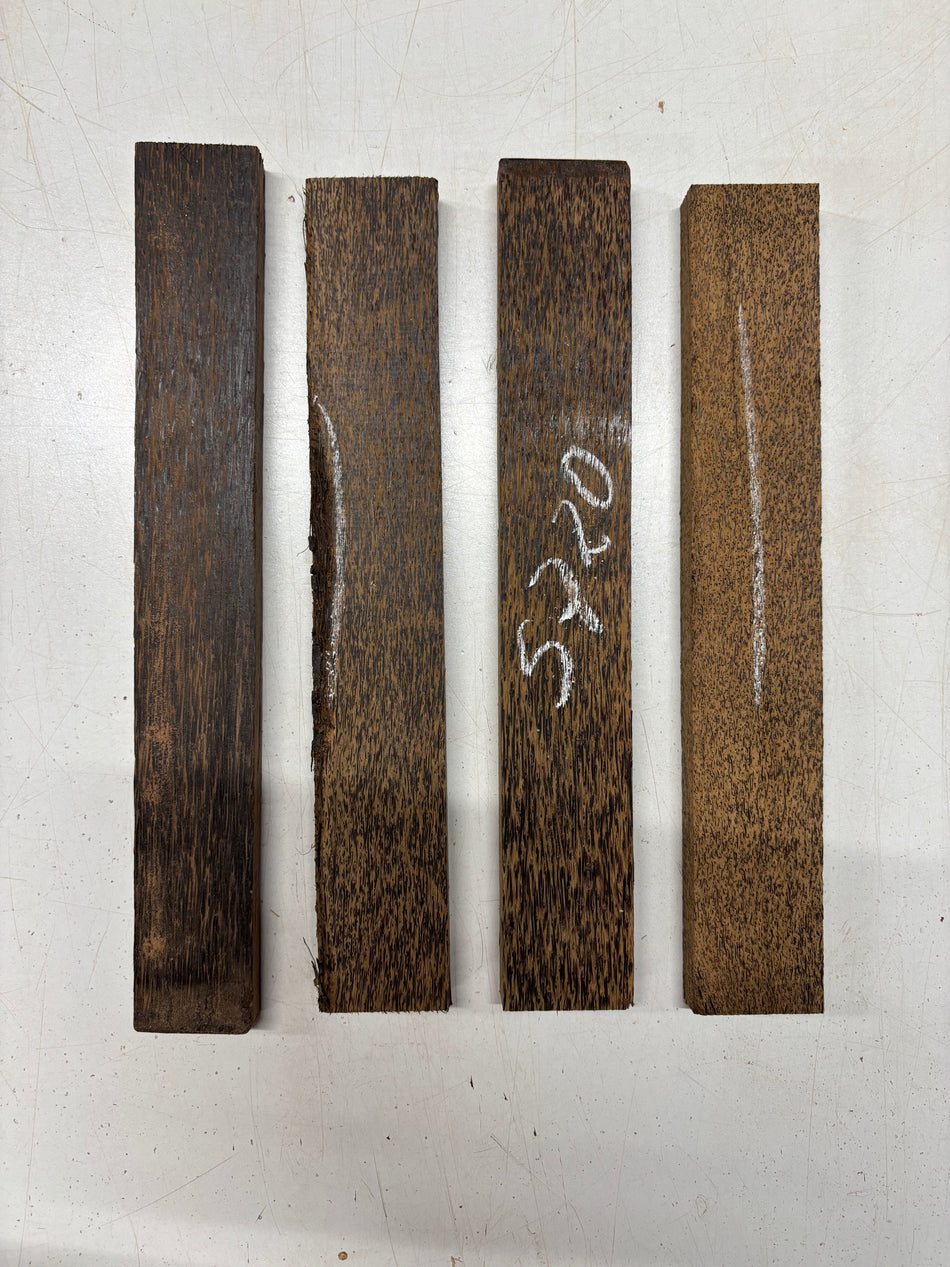 4 Pack, Black Palm Thin Stock Lumber 12-1/2"x2"x3/4"#5720