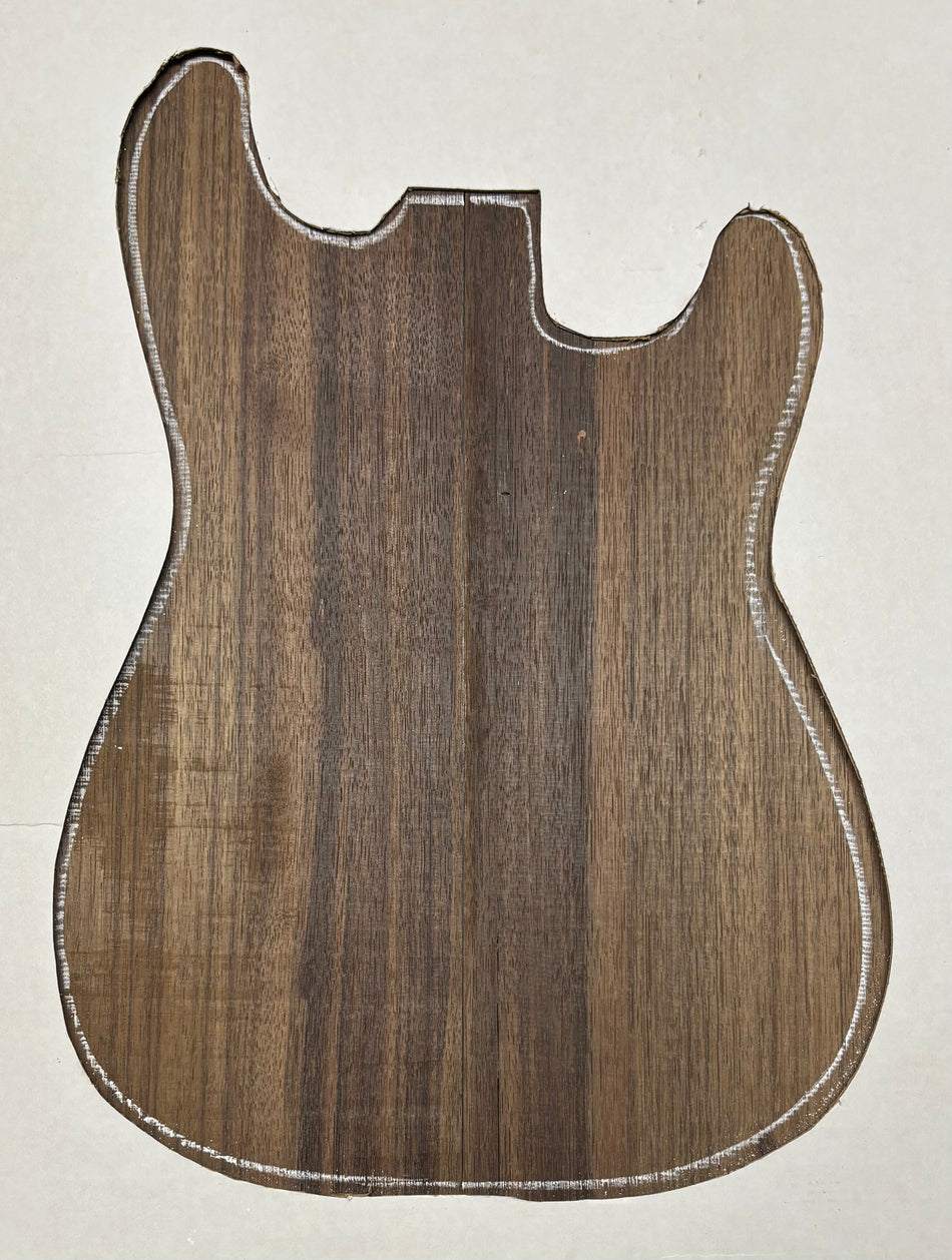 Tables de guitare bombées en érable flammé matelassé, assemblées en portefeuille, 20-1/2" x 7-1/4" x 1-1/8" #09