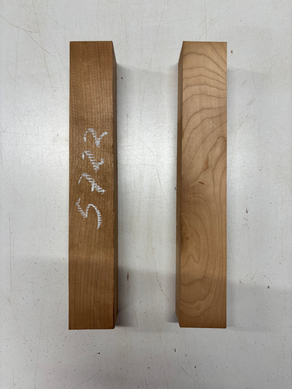 2 Pack, Cherry Turning Wood Blanks 13"x2"x2"#5722